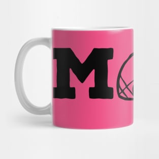 Mom loves football Mug